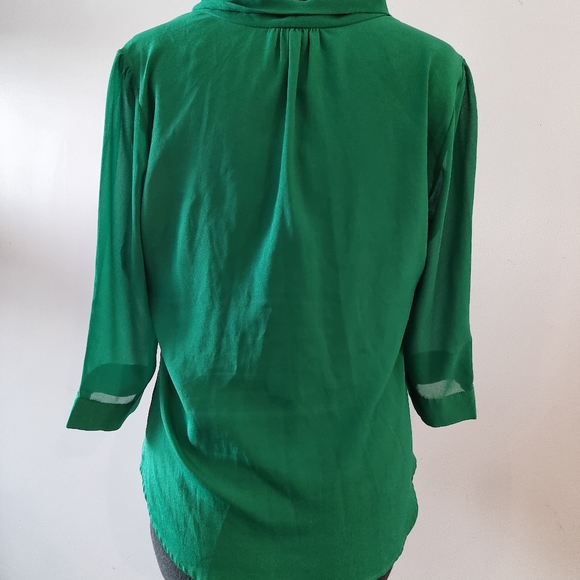 Basque Green Blouse - Picture 5 of 6